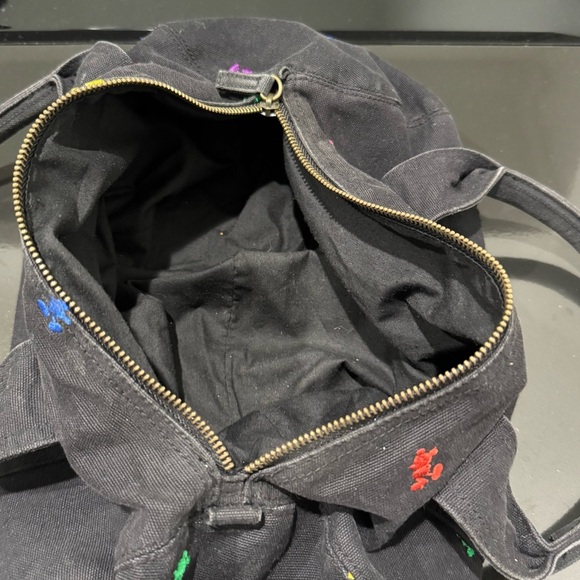 Disneyland Resort Duffle Purse Mickey Mouse Embroidered Colorful Multi Color - Picture 8 of 12
